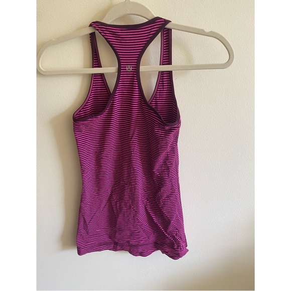 Lululemon Striped Racerback tank - Picture 2 of 3